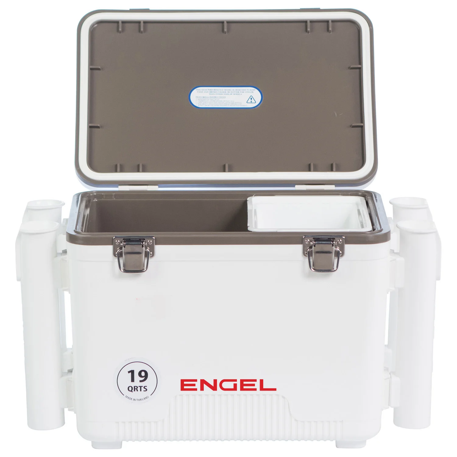 Engel 19 Quart Drybox/Cooler with Rod Holders - Image 6