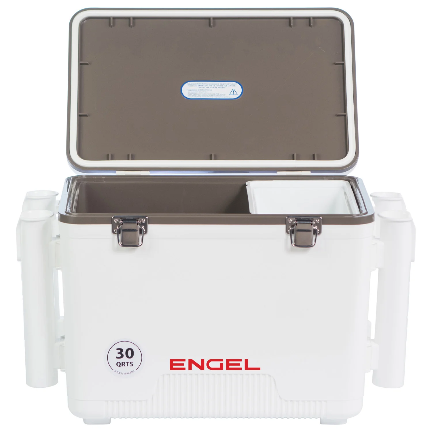 Engel 30 Quart Drybox/Cooler with Rod Holders - Image 10