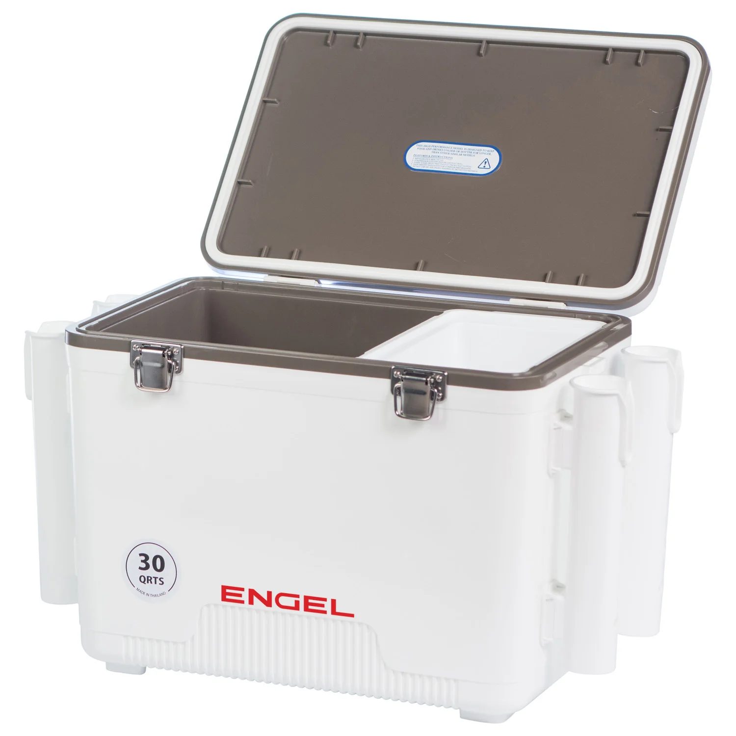 Engel 30 Quart Drybox/Cooler with Rod Holders - Image 9