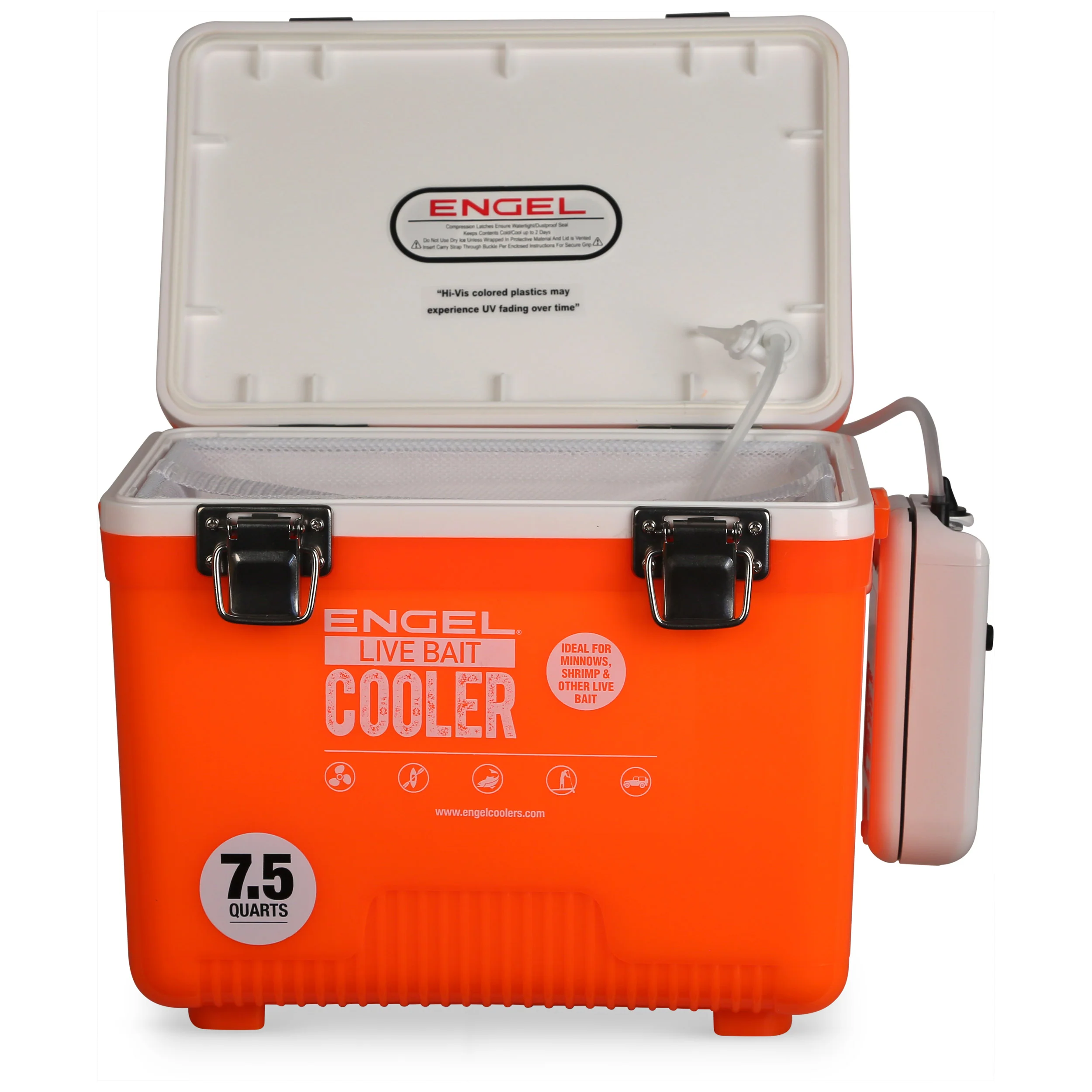 Original 7.5 Quart Live Bait Drybox/Cooler - Image 5