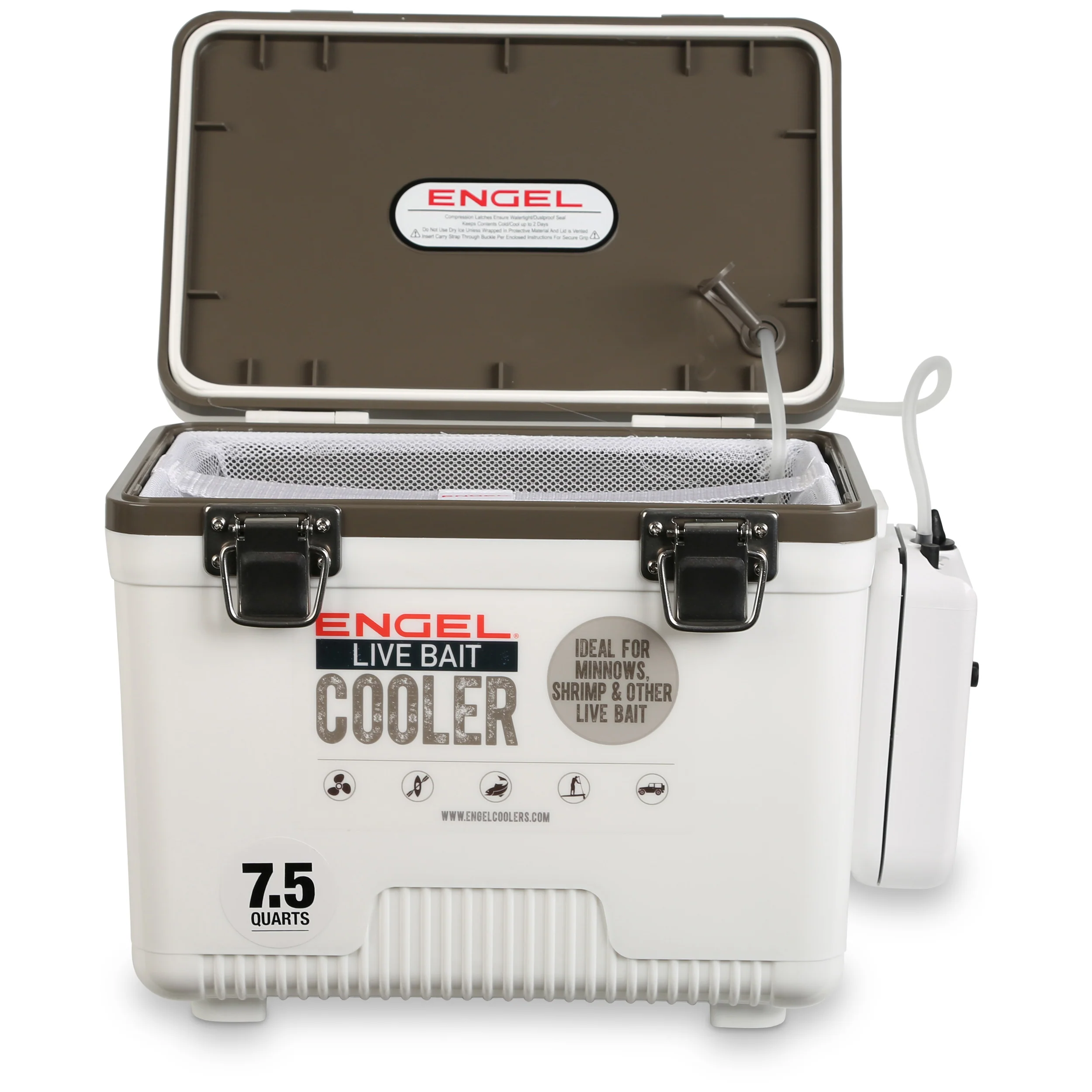 Original 7.5 Quart Live Bait Drybox/Cooler - Image 7