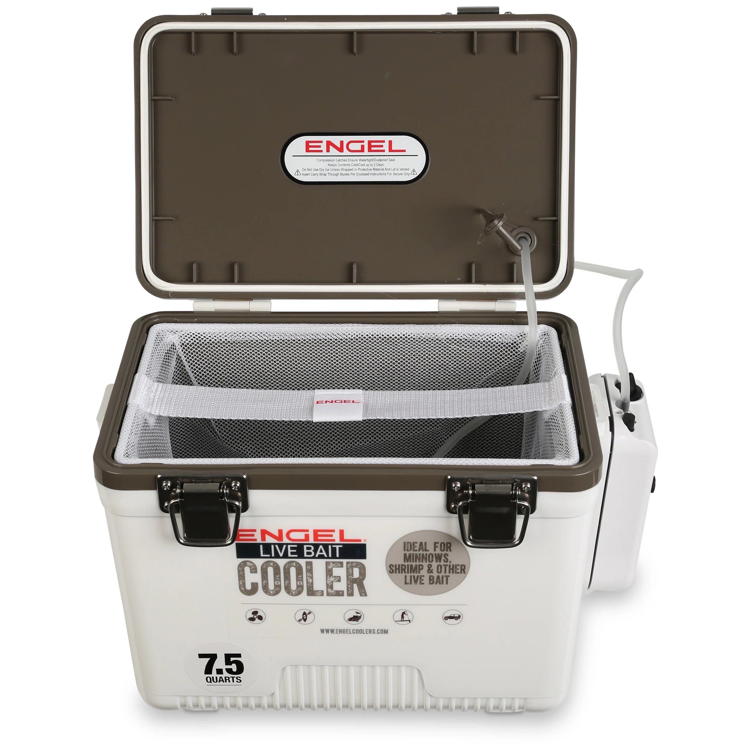 Original 7.5 Quart Live Bait Drybox/Cooler - Image 8