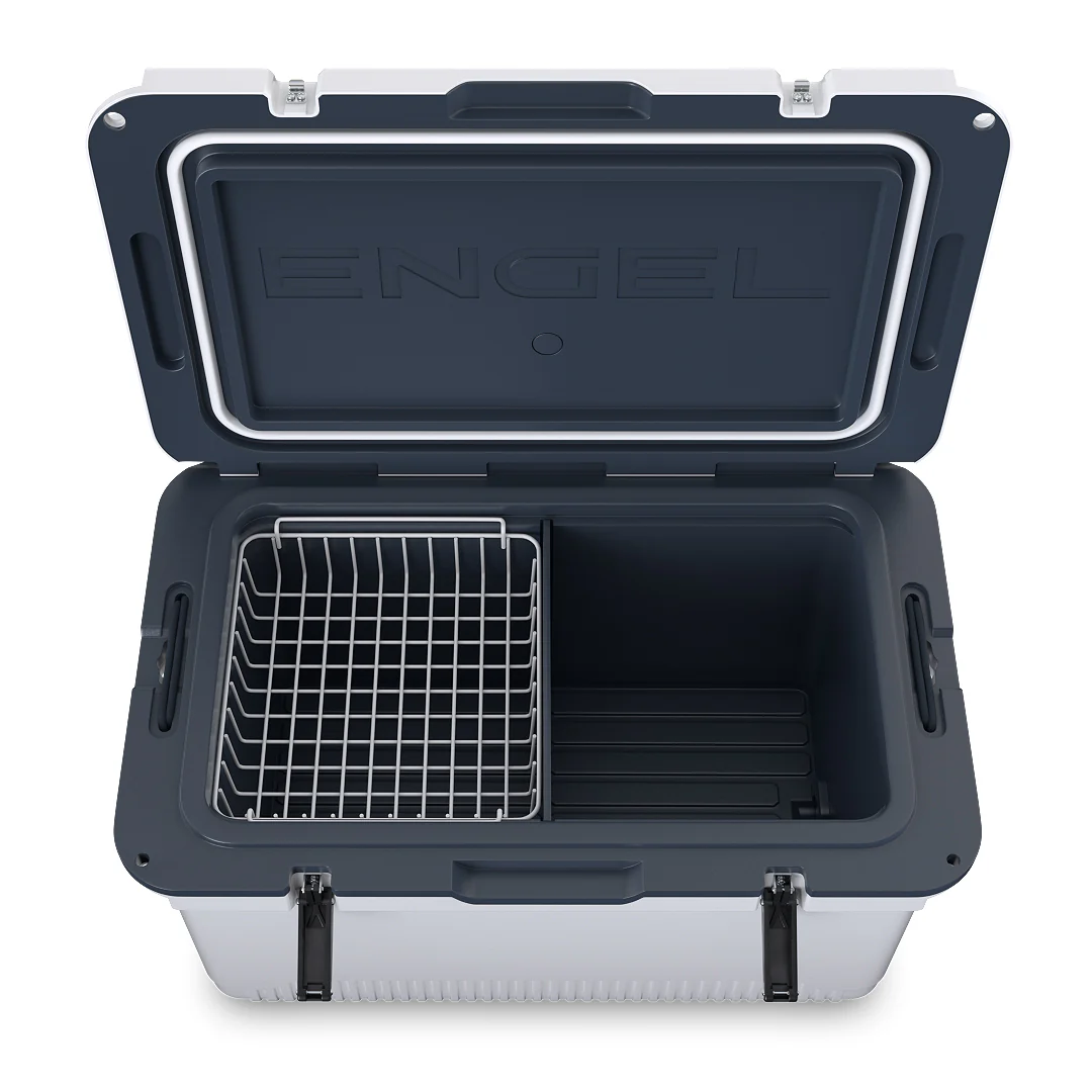 ENGEL 60QT UltraLite Injection-Molded Cooler With Wire Basket and Divider - Image 13