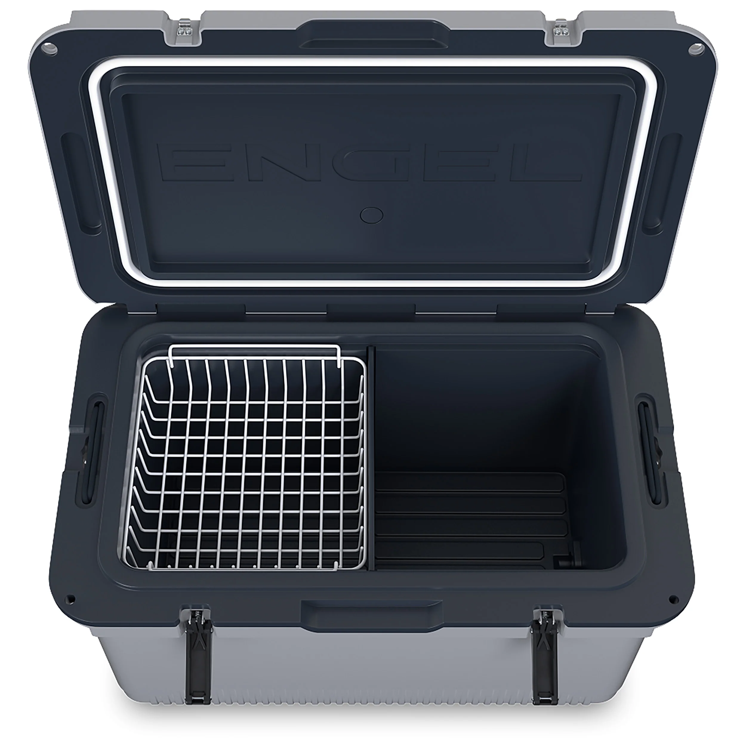 ENGEL 60QT UltraLite Injection-Molded Cooler With Wire Basket and Divider - Image 19