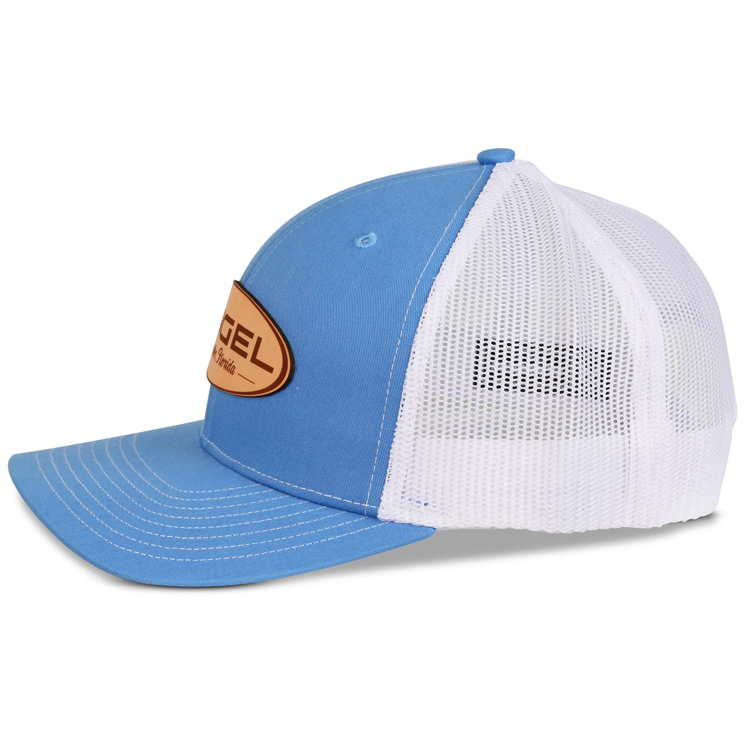 Engel Columbia Blue & White 112 Trucker Cap by Richardson® - Image 5